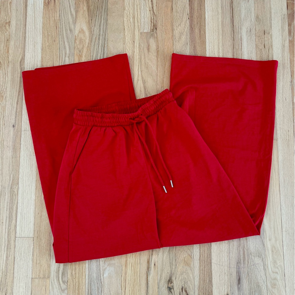 Zara Women's Wide-leg Tracksuit Joggers - size S
